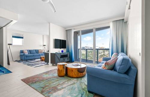 2BR Fort Lauderdale W Residence with Double Living Room, Ocean & Intercoastal Views, Brand New Sofas! - Foto 1