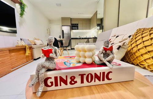 Flat Luxo com Coworking, Academia e Rooftop - WiFi 1Gb - Beira Mar 4 min - Foto 29