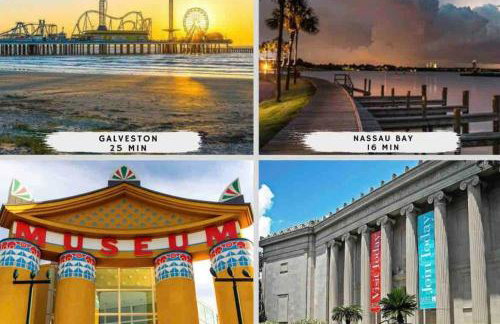 Backyard Oasis-Pool & Grill-Heart of Friendswood - Foto 49