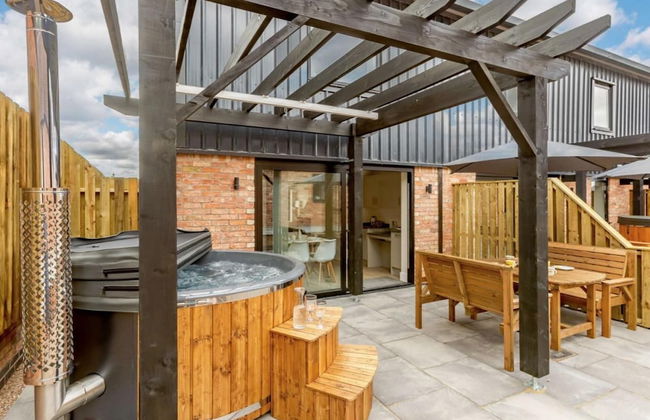 Roe Cottage, Disabled Adapted 2 Bedroom hot tub - Foto 15