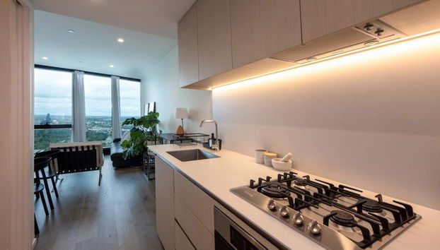 Stunning 1-bed Unit in 56th Floor in Southbank! - Foto 2, Cocina privada
