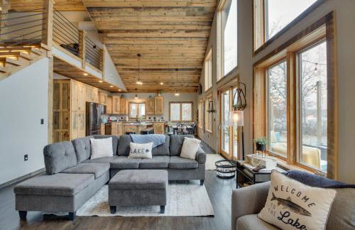 Modern Lakeside Chalet on Crow Wing Chain with Dock! - Foto 5