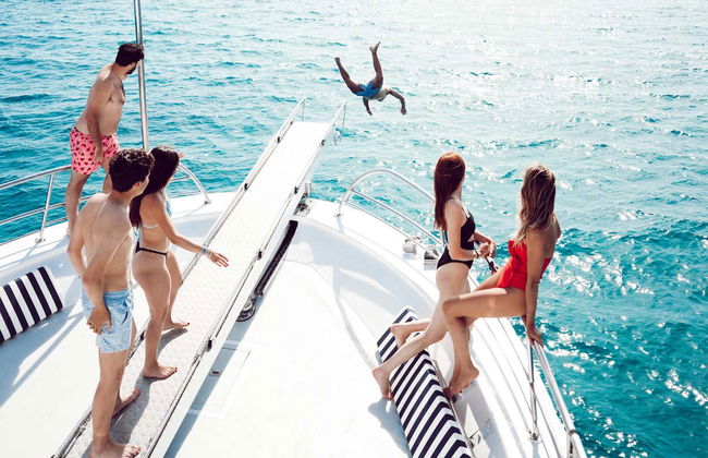 Paseo en barco al atardecer por la bahía de Palma - Foto 7