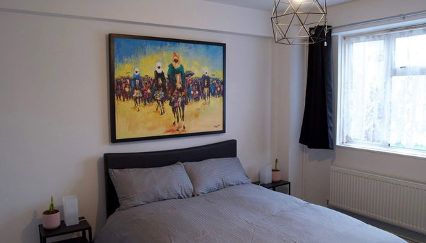 Modern 1 Bedroom in Shadwell With Balcony - Foto 2, Habitación