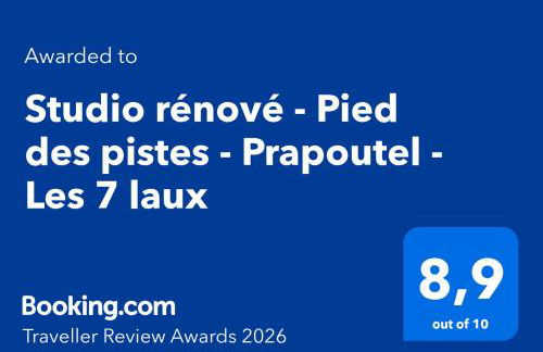 Studio rénové - Pied des pistes - Prapoutel - Les 7 laux - Foto 13