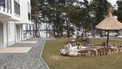 3 Zimmer Ferienwohnung Haus Meeresblick mit Meerblick A005 mit Südterrasse und Strandkorb - Foto 5