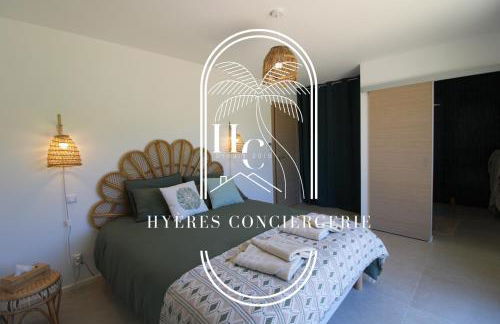 Villa moderne Giens proche plage piscine climatisation Wifi By HC - Foto 23