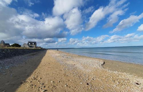 Grande maison normande, vue mer à 75 metres de la plage, équipé spa de nage - Foto 1