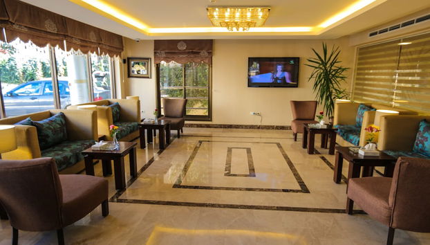 Zona de estar del vestíbulo