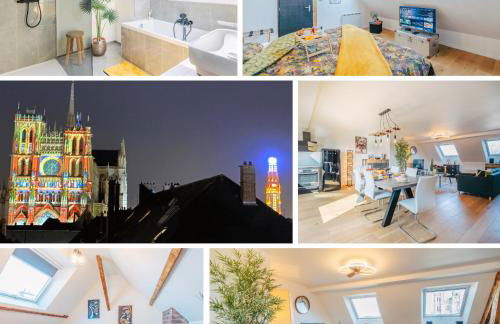 Elegant 120m2-Face cathedrale-6 pers-free Parking - Foto 2