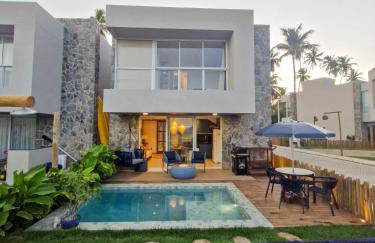 Casa Boho-Rota dos Milagres-Condomínio pé na areia - Foto 1