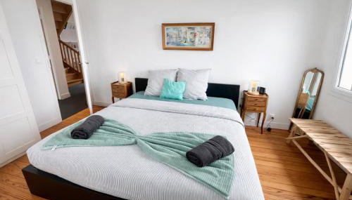 Maison face à la mer avec la Plage à 50 m & Parking privé - Foto 3, towels