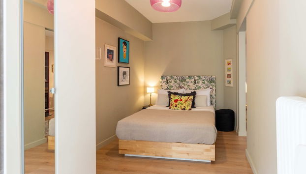 Phaedrus Living Modern Flat Kypseli - Foto 2, Habitación