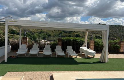 Casa rural acogedora con chimenea y vistas al atardecer - Foto 41