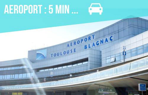 Maison Climatisée Coeur Historique Blagnac - Foto 40