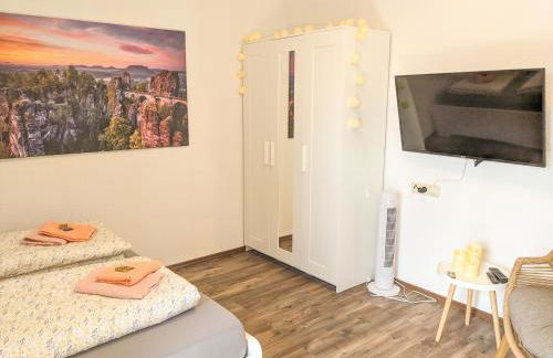 B6 - Urlaubsmagie - Inmitten der Sächsischen Schweiz mit Balkon mit Ausblick auf die Sandsteine - Foto 19