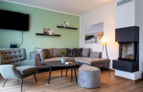 Reetsnacker - Ferienhaus mit Kamin, Sauna und Whirpool für 8 Personen - Foto 4