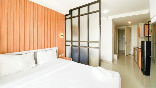 Best Choice And Modern Studio At Apartment Mataram City - Foto 3, Habitación