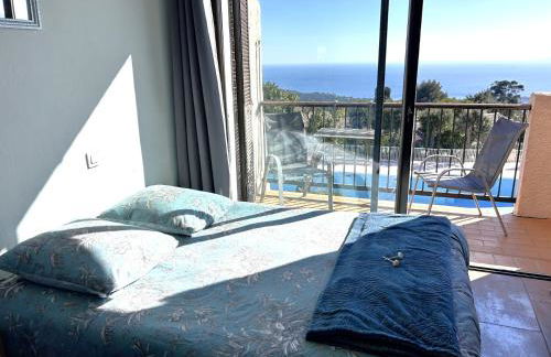 STUDIO POOL HOUSE 2 ETOILES VUE MER PANORAMIQUE AMAZING SEA VIEW WIFI LINGE LINEN INCLUS AIRCONDITIOn - Foto 15