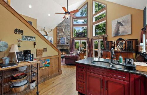 Rustic A-Frame Chalet with Hot Tub & Scenic Views in Mount Jackson, Virginia - Photo 27