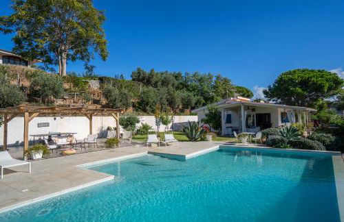 Villa Michaela con piscina privata e vista mare - Foto 5