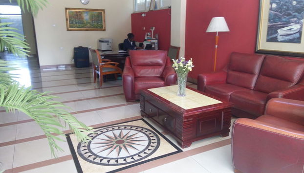 Sitzecke in der Lobby