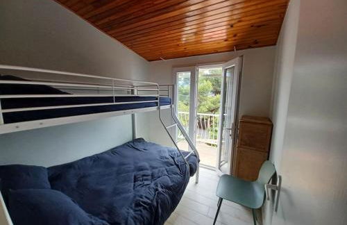 Villa 8 pers, 4 ch, jardin, clim 200m de la plage - Foto 26