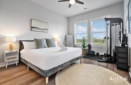 Walk to BBQ and Dog Park 2BR2BA Gym Workspace and WiFi by AustinVacay - Foto 1