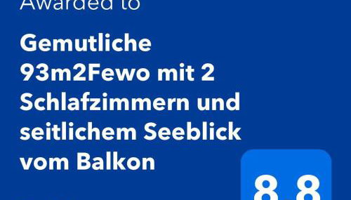 Gemutliche 93m2Fewo mit 2 Schlafzimmern und seitlichem Seeblick vom Balkon - Foto 4
