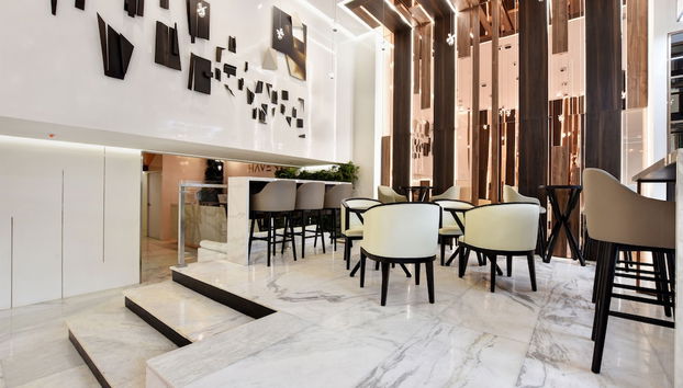 Zona de estar del vestíbulo