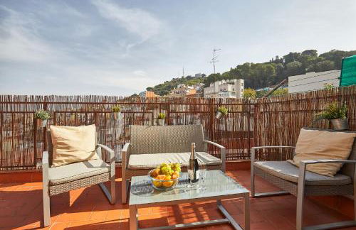 BBarcelona El Carmel Apartment with terrace - Foto 18