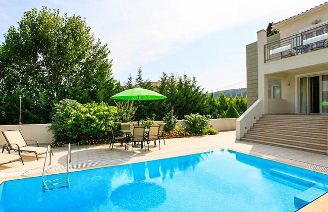 Villa Semeli Large Private Pool Walk to Beach Sea Views A C Wifi Car Not Required Eco-friendl - 1879 - Foto 5