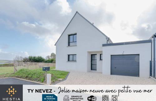 TY NEVEZ - Jolie maison neuve avec petite vue mer - Foto 1