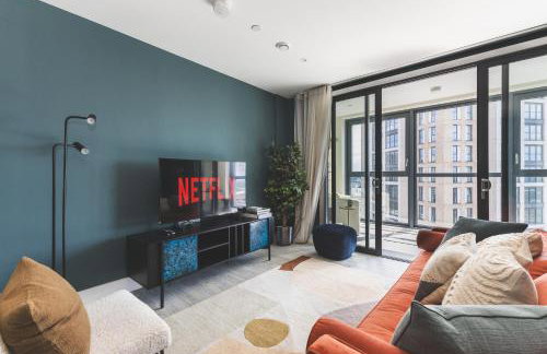 Stunning Premium 2 Bed Flat with Great Views - Rooftop on Top Floor - Foto 10