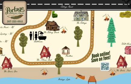 Magnificent Cabin Nestled Amidst Trees in Portage Lake, Maine - Foto 13