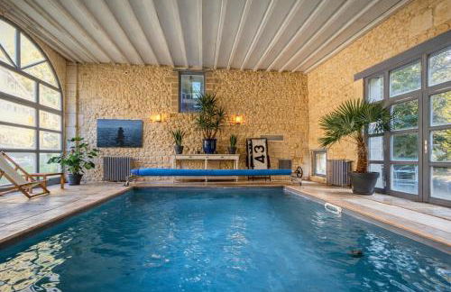 Le manoir de Saint-Ouen avec piscine chauffée intérieure - Foto 22