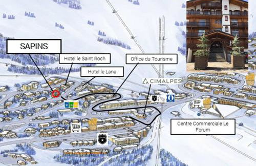 Charmant appartement au cœur de Courchevel 1850, idéal pour 2 à 4 personnes - FR-1-564-53 - Foto 13