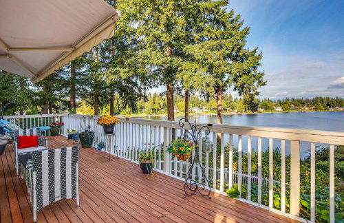 Lakefront Home with Fire Pit, Dock in Kent! - Foto 8
