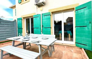 10min de la mer Maison 6 personnes avec climatisation jardin - Foto 12