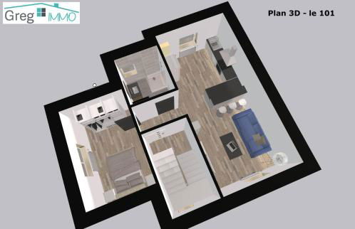 Le 101-GregIMMO-Appart'Hôtel - Foto 3