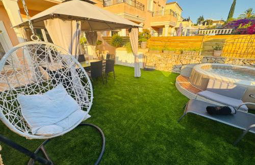 Calpe Casa adosada entorno playa y montaña tranquilidad relax jacuzzi piscina wifi aire jardin barbacoa y parking - Foto 46