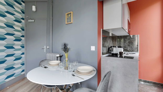 Serein Studio -2p- Porte Saint-martin - Foto 2, Cocina privada