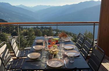 Luxurious duplex for 4-7p with large terrace and pool in ski-in ski-out 5 star residence at Les Arcs - Foto 27