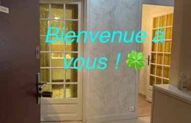 Bel appartement spacieux et lumineux de 100m2 au 3e étage avec ascenseur -A 5mn à pied du parc des expositions congrès de Dijon et ENG et 10mn du centre ville place Parking devant l'immeuble - Foto 4