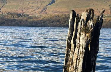 Ardeonaig Lodge with Hot Tub & Water Fronted Games room - Foto 3