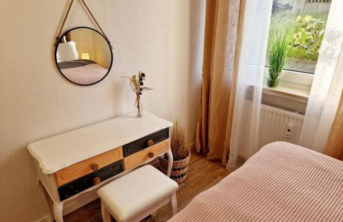 Sonnenhang im Boho-Stil mit Balkon, 500m zum See, 2 Schlafzimmer - Photo 14