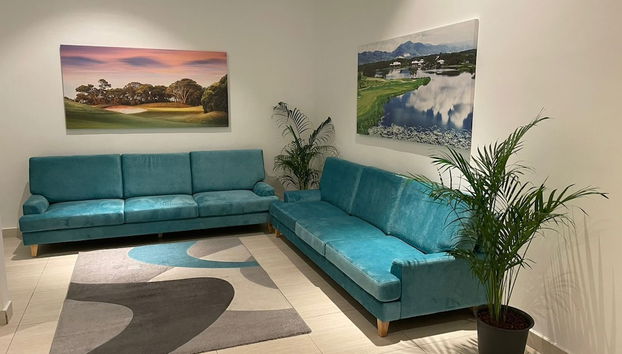 Sitzecke in der Lobby