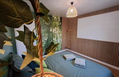 Suite Kozhi - Balnéo privative, Billard, Vidéoprojecteur - Bretagne Sud - Foto 16