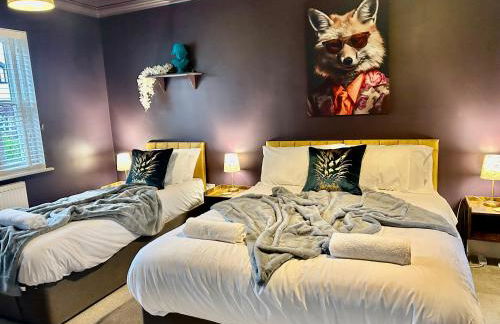 5 Bedroom House - DISC0UNTS - Parking, Contractors, Group, Family - Foto 4