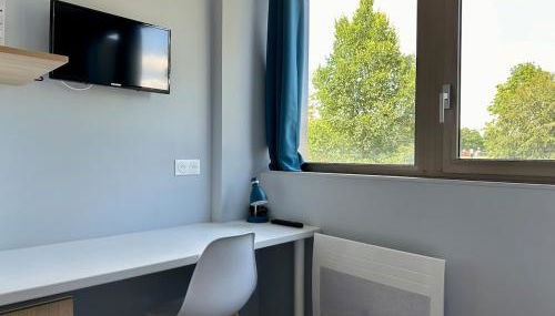 Studio 65 Rénové et Équipé - Nancy Brabois proche CHRU,CESI,FAC - Foto 5